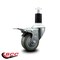 Service Caster 3'' Gray Poly Swivel 1-1/2'' Expanding Stem Caster Total Lock Brake SCC-EXTTL20S314-PPUB-112 - alternate 4